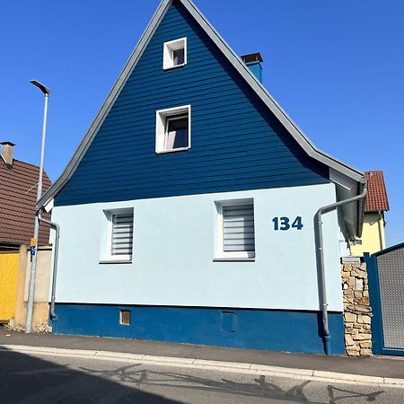 Ferienwohnung Blaues Haus Ubstadt-Weiher Exterior foto