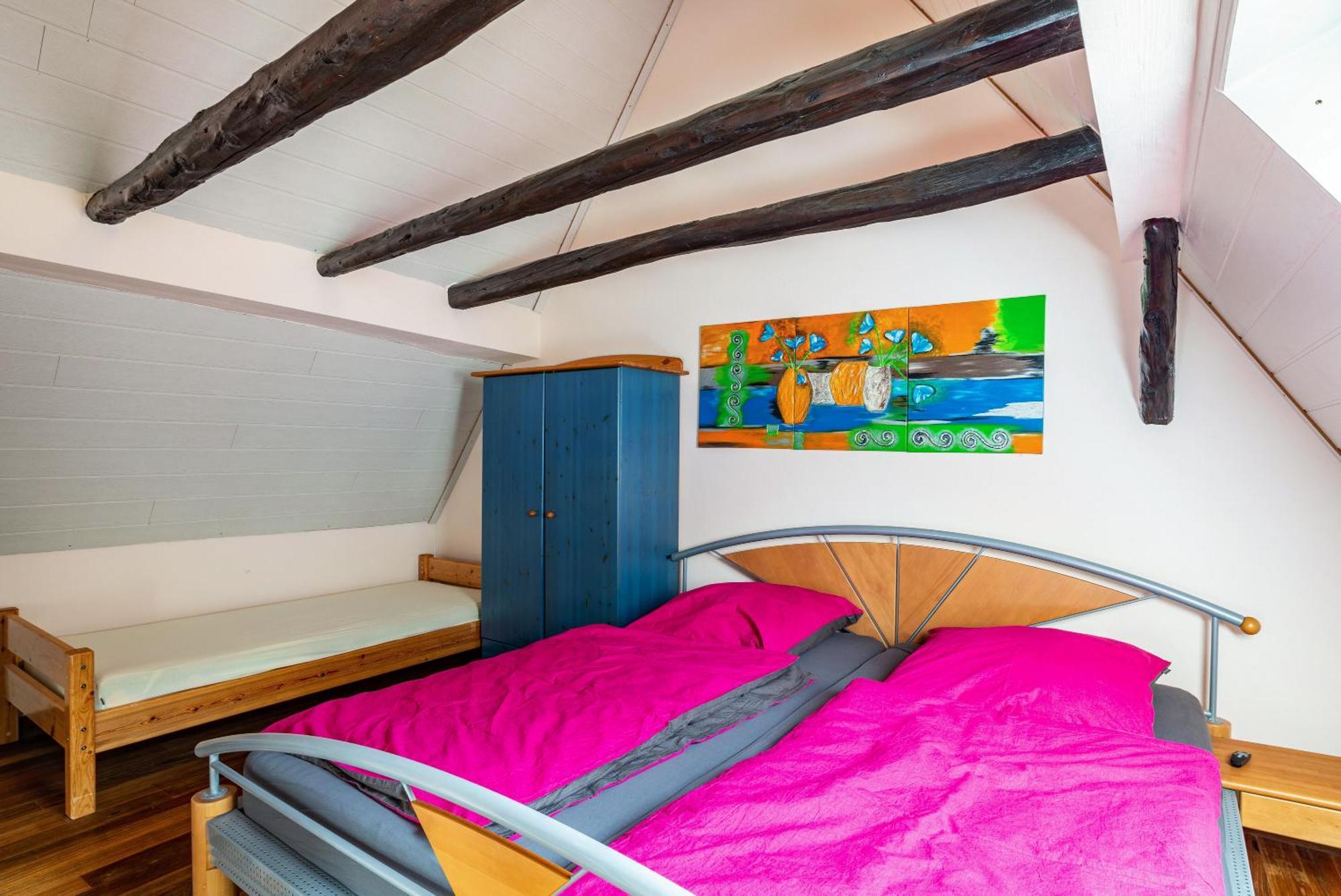 Ferienwohnung Blaues Haus Ubstadt-Weiher Exterior foto