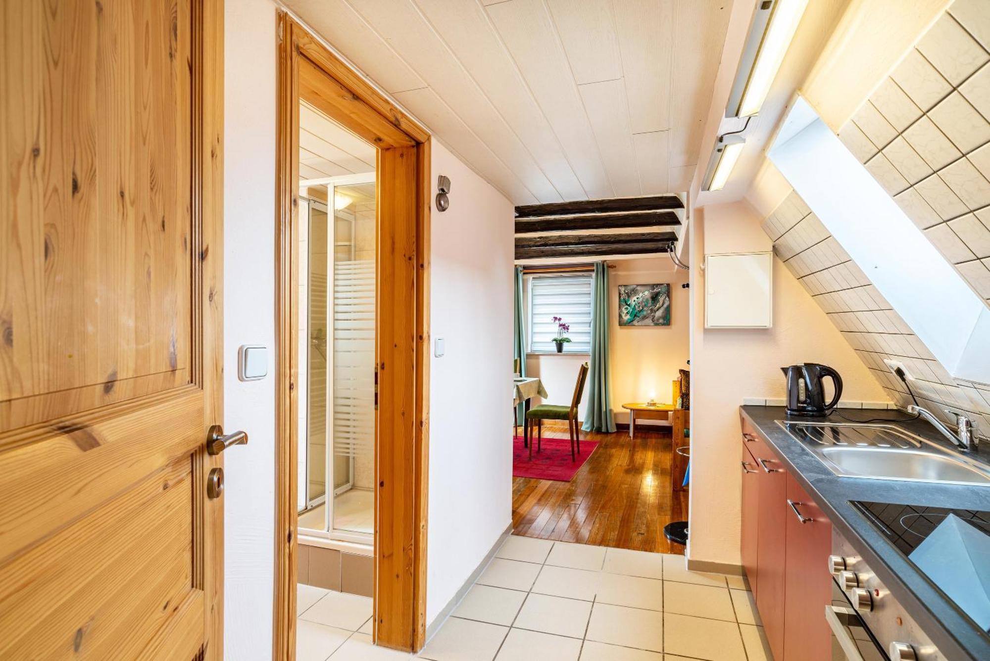 Ferienwohnung Blaues Haus Ubstadt-Weiher Exterior foto