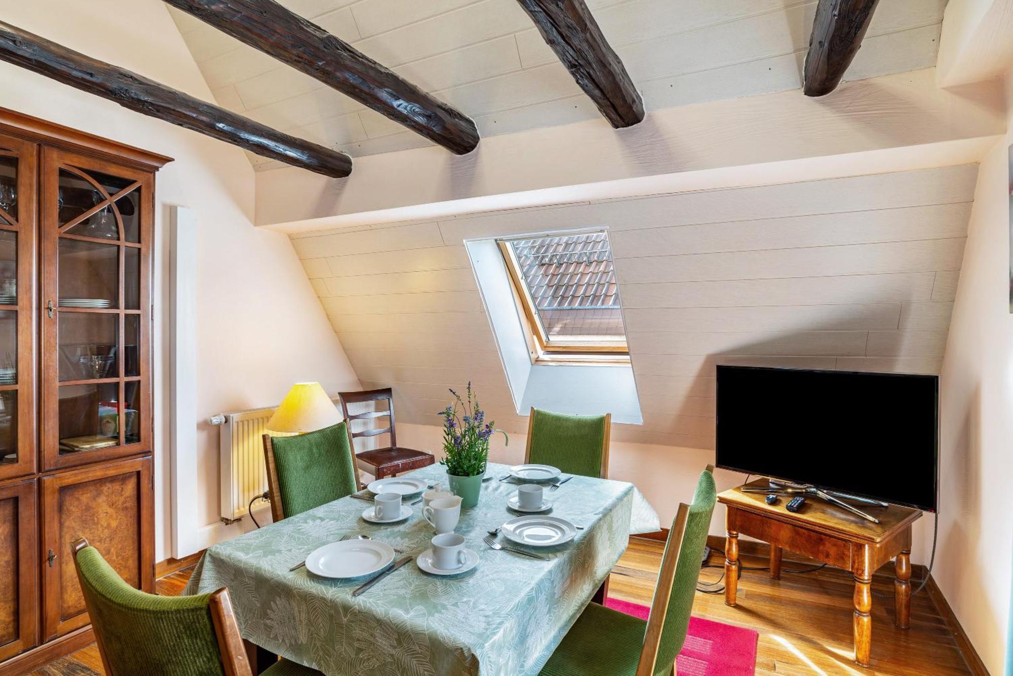 Ferienwohnung Blaues Haus Ubstadt-Weiher Exterior foto
